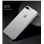 Ультра тонкий TPU чехол HOCO Light Series для iPhone 7 | 8 (0.6mm Прозрачный | Черный)
